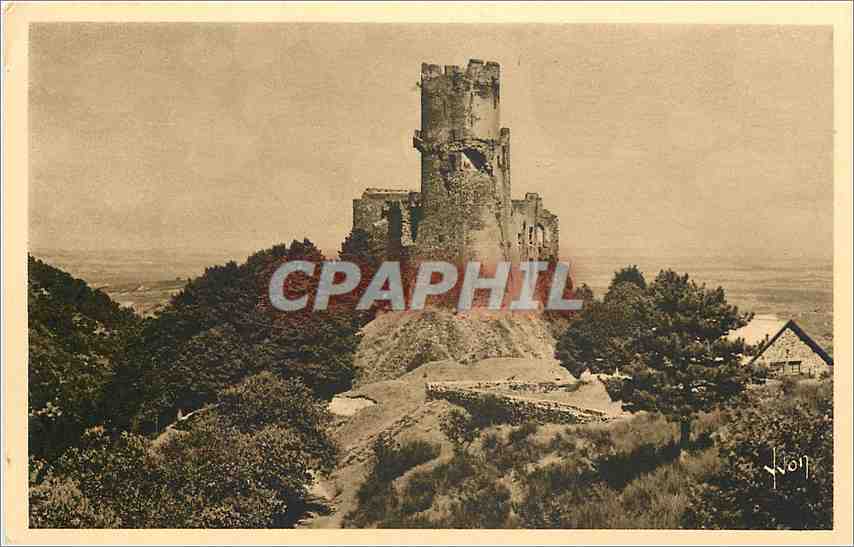 CPA Environs de Chatel Guyon Puy de dome Ruines du Chateau de Tournoel