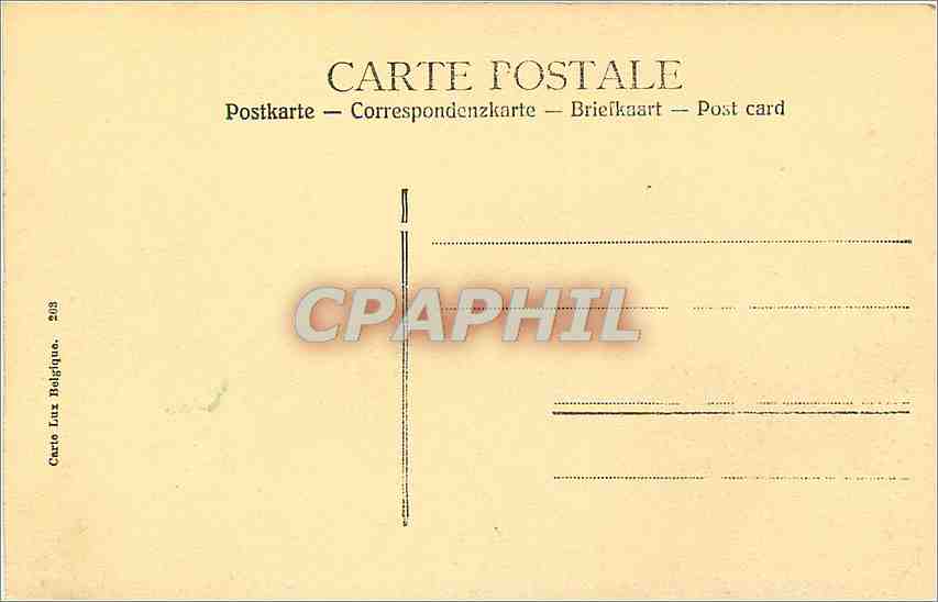 CPA Buges Porte de Gand — Rückseite