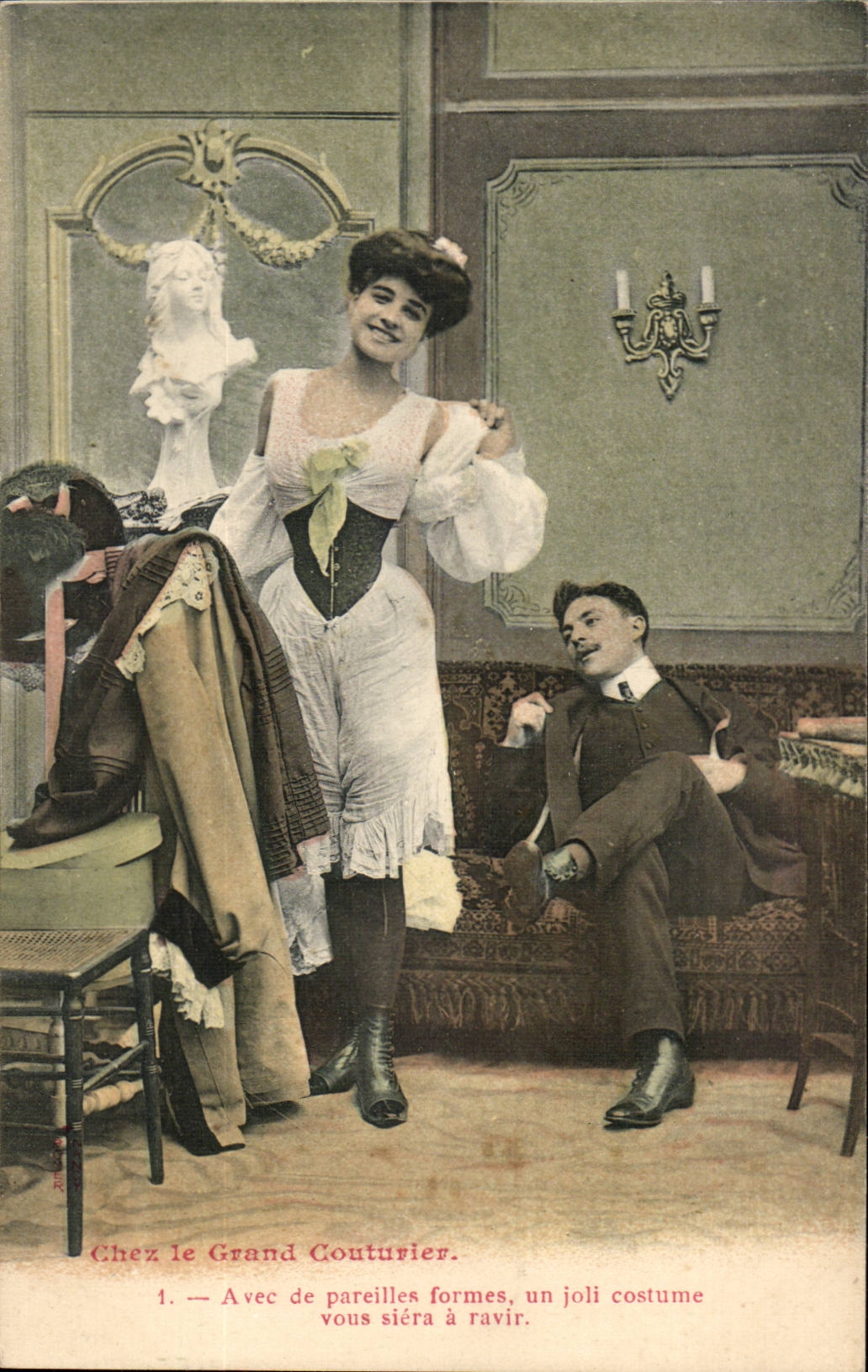 En casa del gran sastre — publicidad para la moda — editor R. R. (R. R. R.)