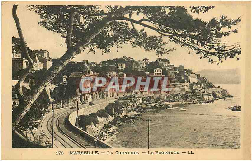 CPA Marseille La Corniche Le Prophete 