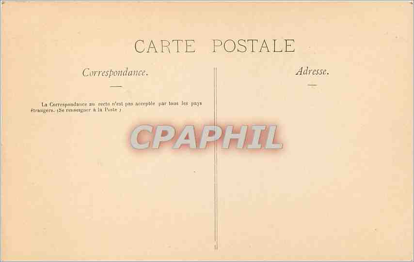 CPA Lourdes La Vierge couronnee Le Vieux Chateau  — Rückseite