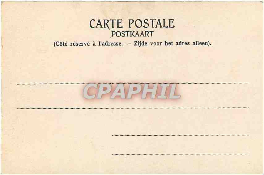 CPA Spa Promenade des Artistes  — Back