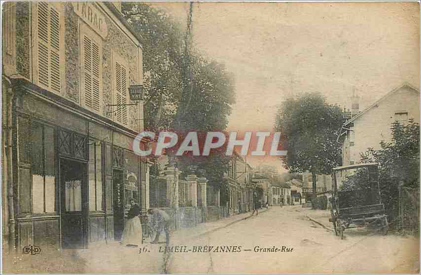 CPA Limeil Brevannes Grande Rue 