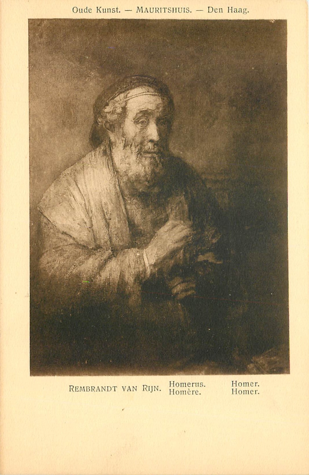 CPA Oude Kunst Mauritshuis Den Haag Rembrandt Van Rijn Hemere 