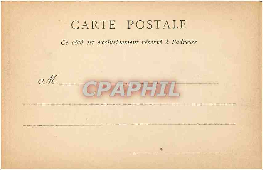CPA Chateau d'Anet Cours Portail vue Interieure  — Rückseite