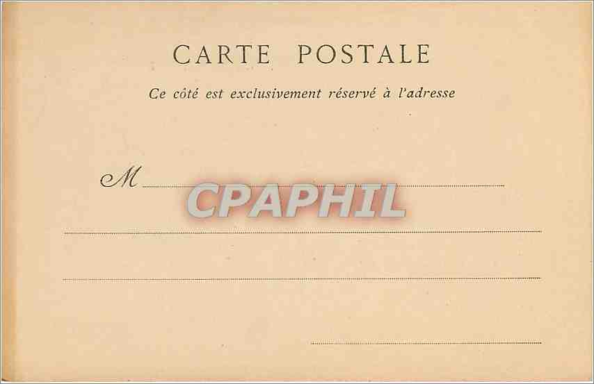 CPA Anet Chateau de Diane de Poitiers  — Rückseite