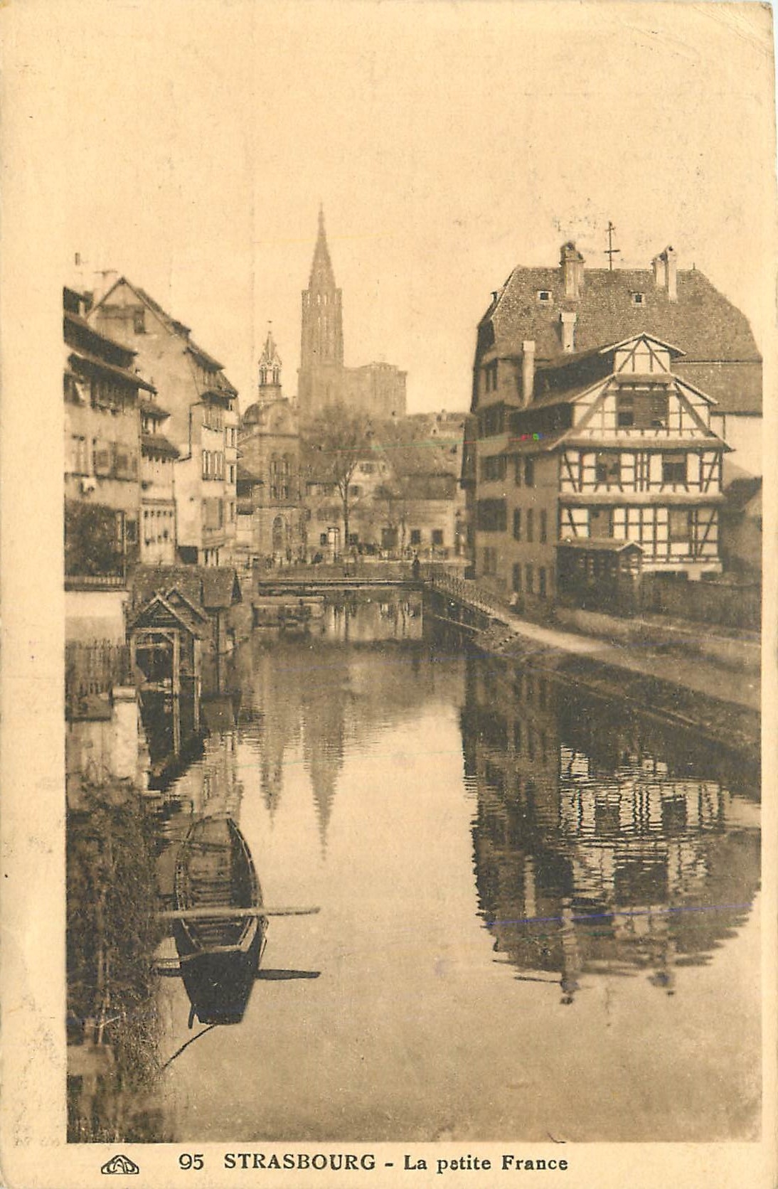 Strasbourg - La petite France — éditeur CP Alsaïenne des Arts Photographiques, n° 95