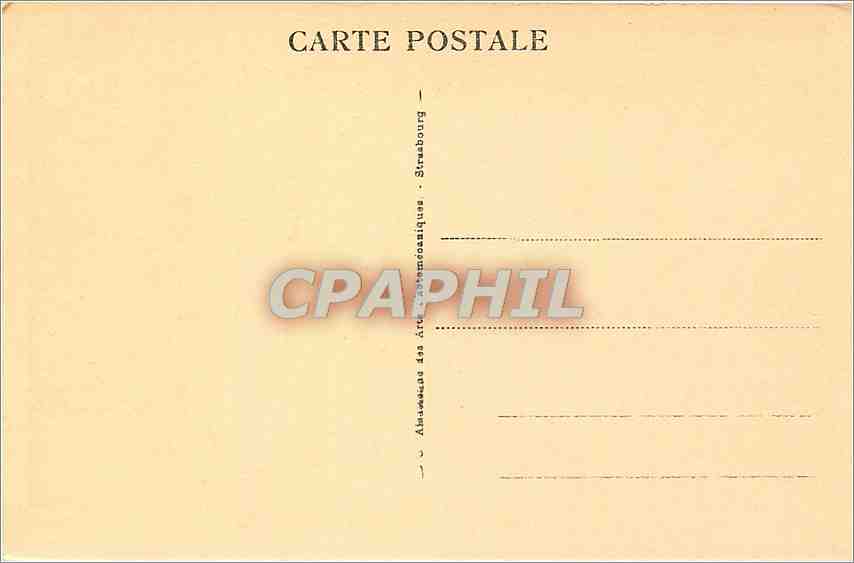 CPA Trouville Le Bateau du Havre  — Verso