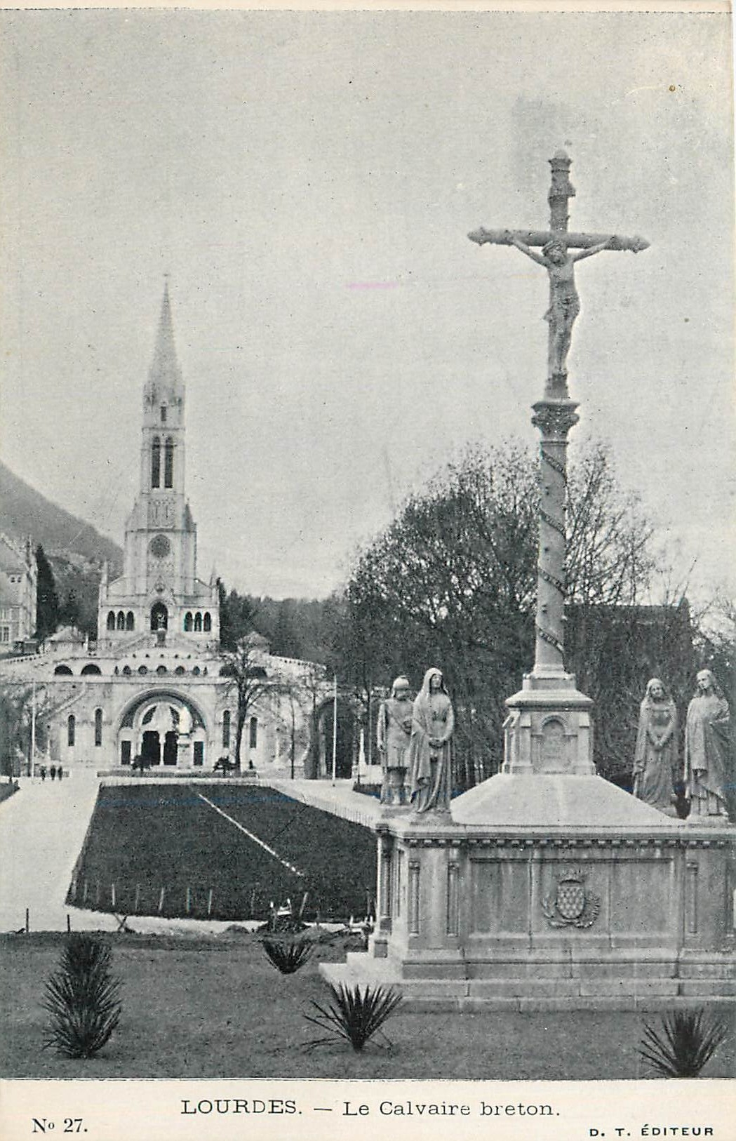Lourdes — Le Calvaire breton — D. T. Éditeur, n° 27