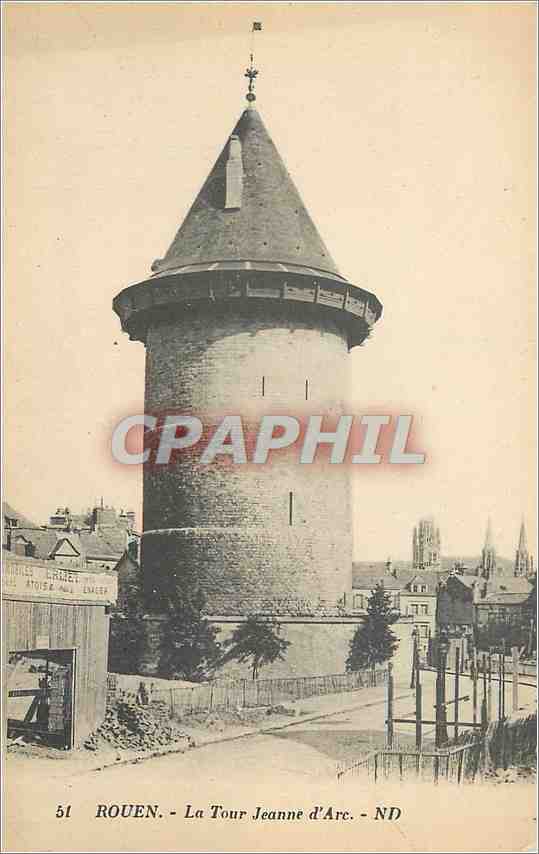 CPA Rouen La Tour Jeanne d'Arc 