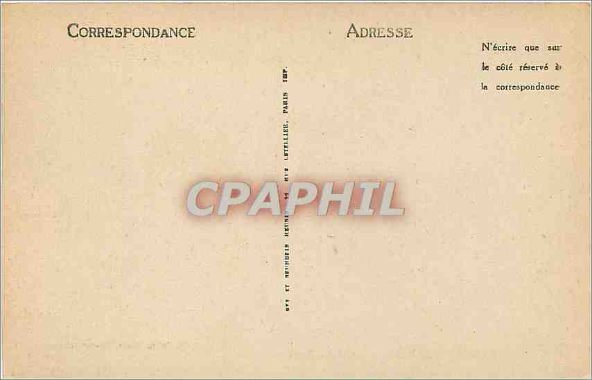 CPA Pierre Perthuis Les deux Ponts  — Back