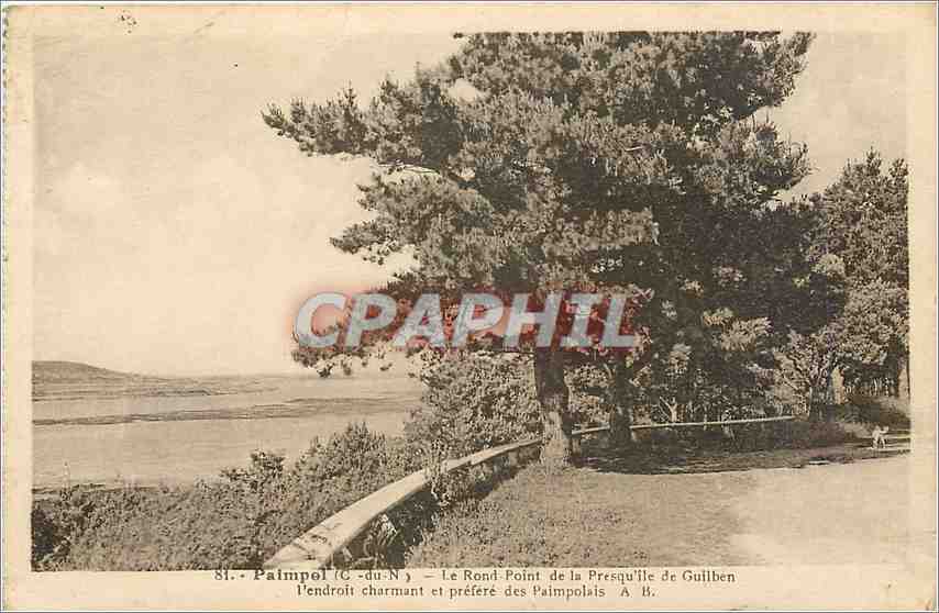 Paimpol (C.-du-N.) — Le Rond Point de la Presqu'île de Guilleben — A. B.