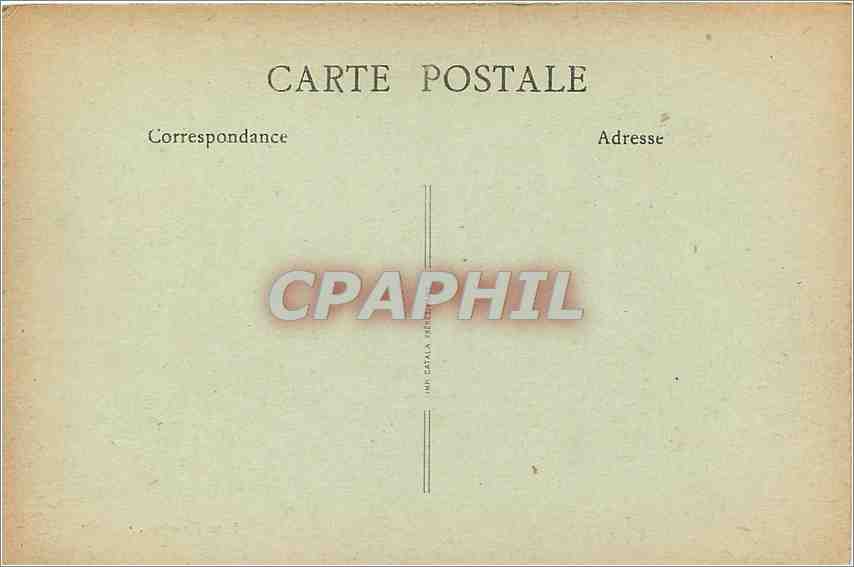 CPA Lens Avenue du 4 Septembre  — Rückseite