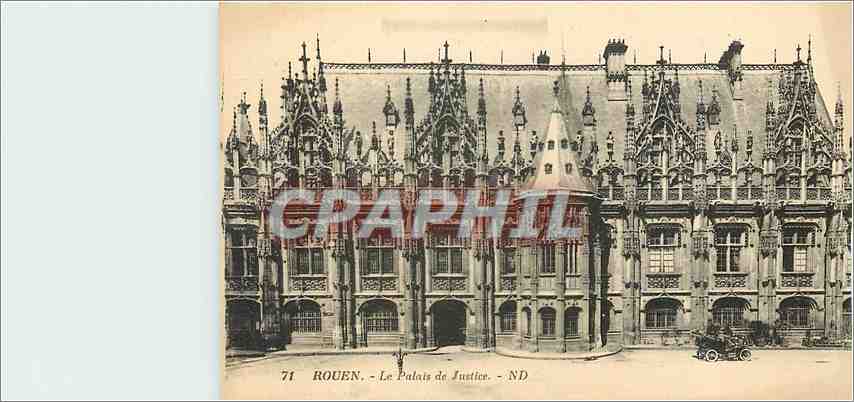 CPA Rouen Le Palais de Justice 