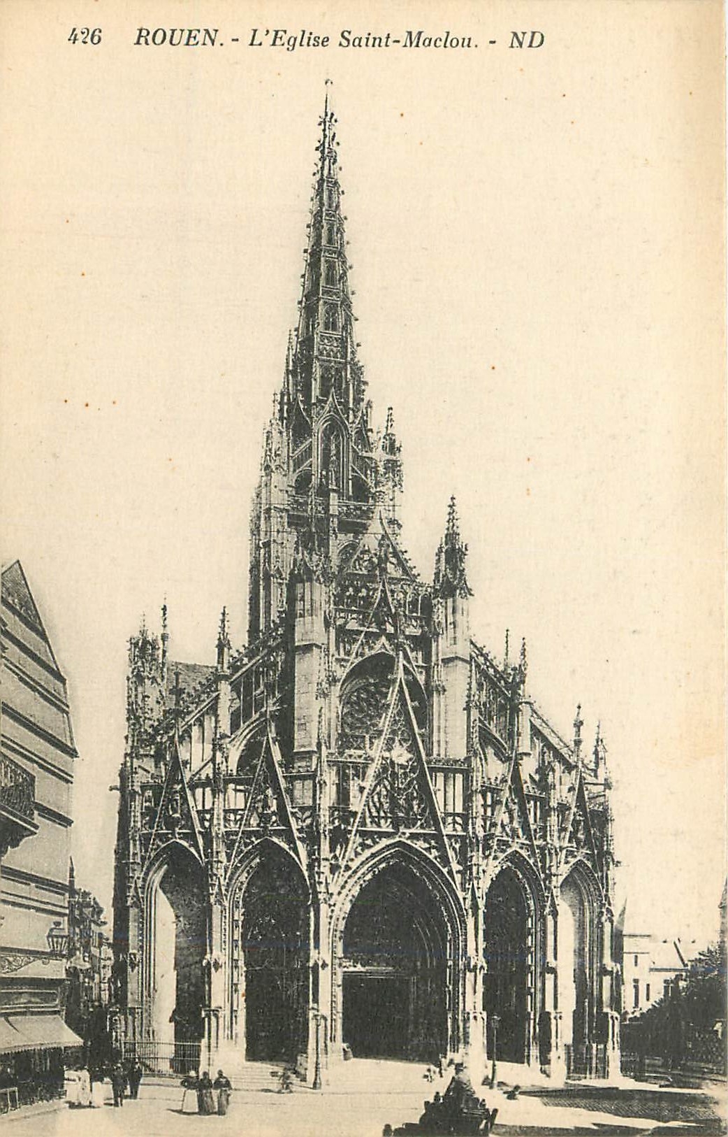 CPA Rouen L'Eglise Saint Maclou 