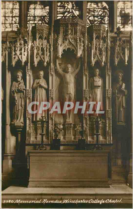 CPA Memorial Reredos Winchester College Chapel 