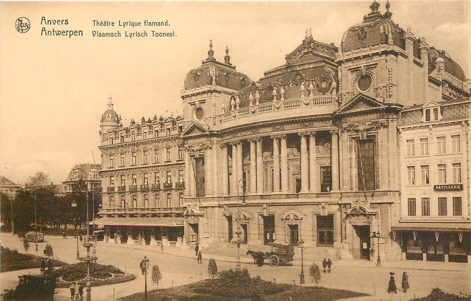 CPA Anvers Theatre Lyrique Flamand 