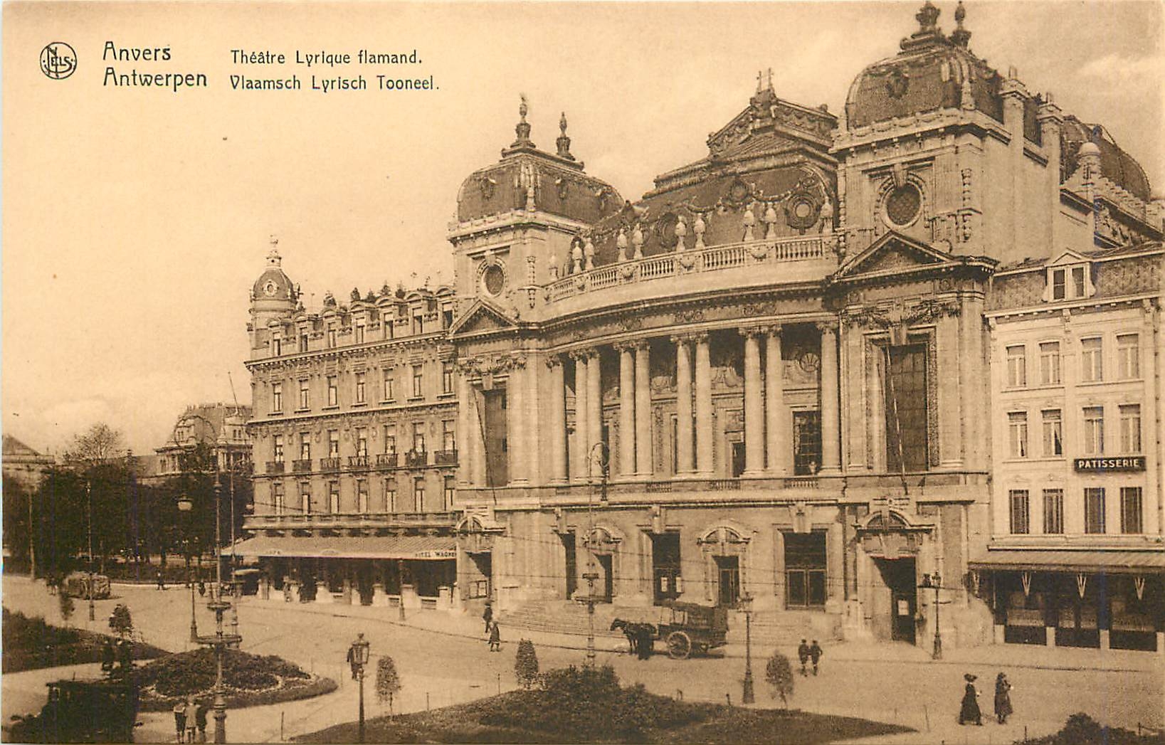 CPA Anvers Theatre Lyrique Flamand 