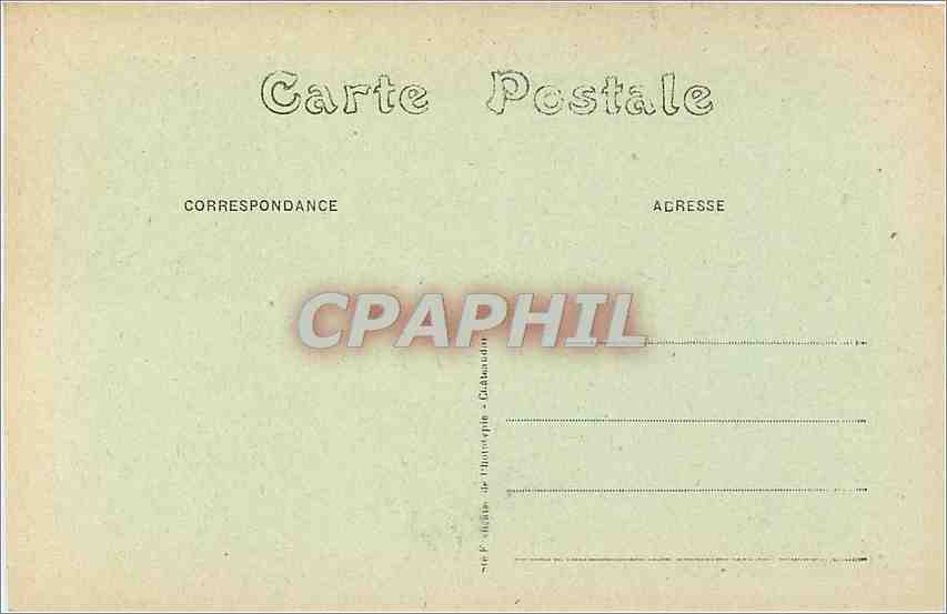 CPA La Ferte Bernard Eglise ND Vue d'Ensemble  — Rückseite