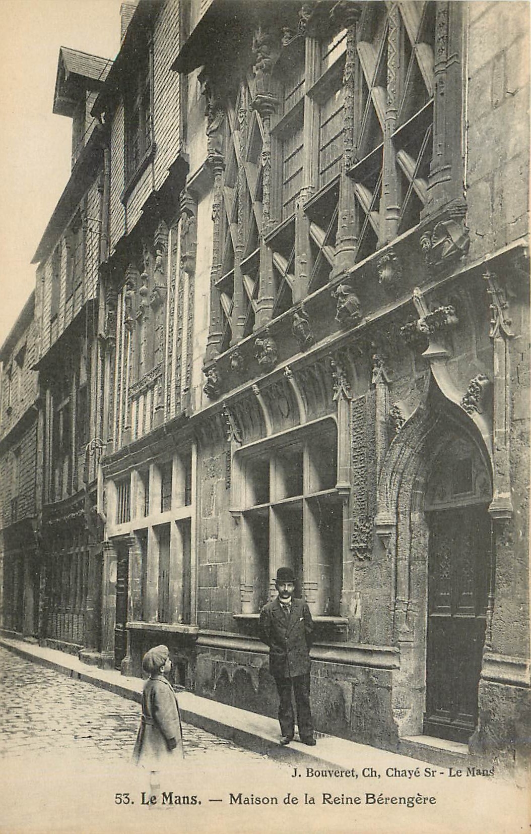 CPA Le Mans Maison de la Reine Berengere 