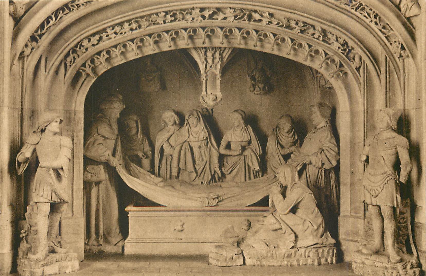 CPA Les Saints de Solesmes Le Tombeau du Christ 
