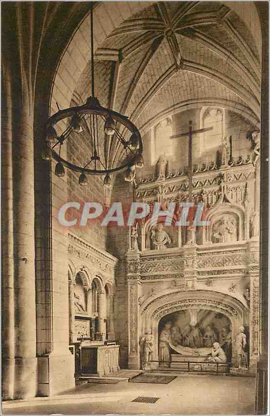 CPA Les Saints de Solesmes L'Ensevelissement du Christ Transept de droite 