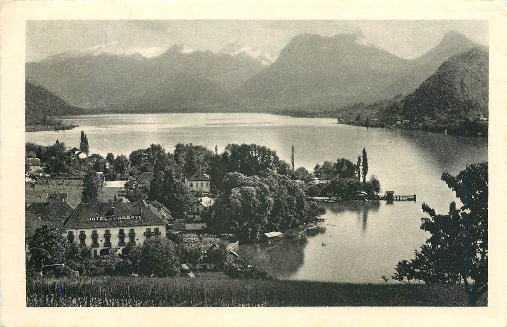 Hôtel de L'Abbaye — Lac d'Annecy — Édition Mayoux, Annecy, n° 11971
