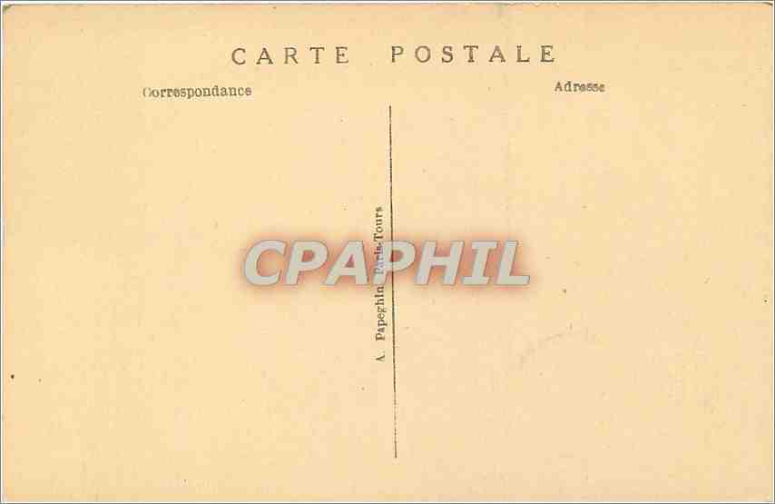 CPA Versailles Le Palais du Petit Trianon  — Verso