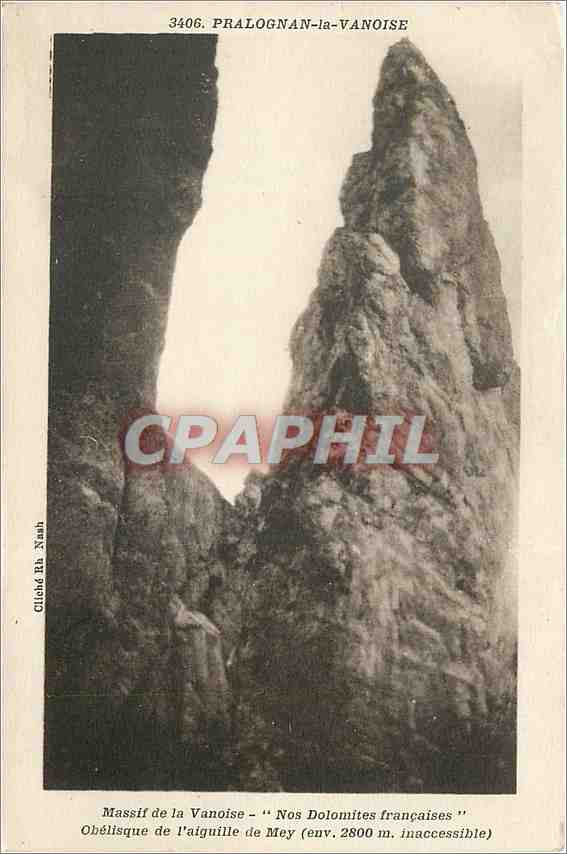 CPA Pralognan la Vanoise Massif de la Vanoise 