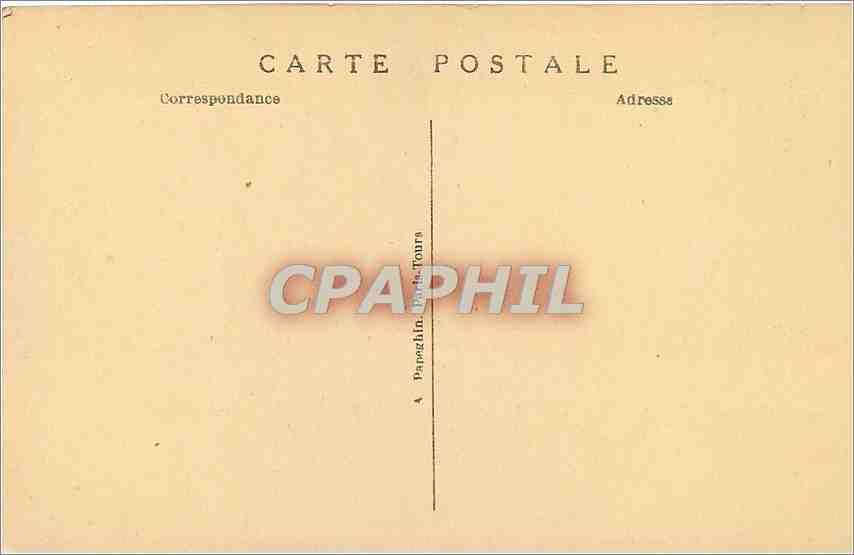 CPA Versailles Le Palais du Grand Trianon Le Peristyle et les Jardins  — Verso