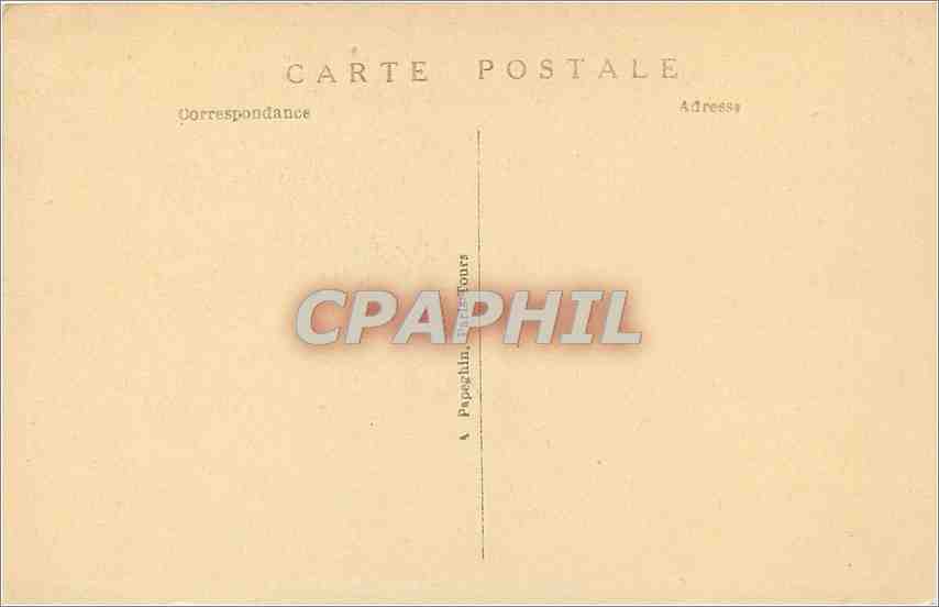 CPA Versailles Le Parc Le Bassin de Neptune  — Verso