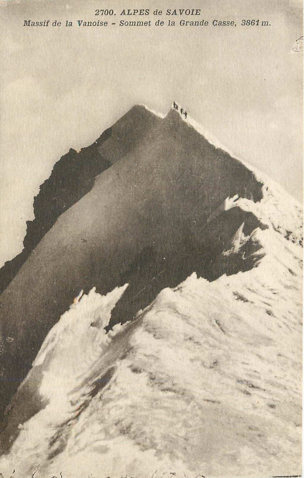 CPA Alpes de Savoie Massif de la Vanoise Sommet de la Grande Casse 