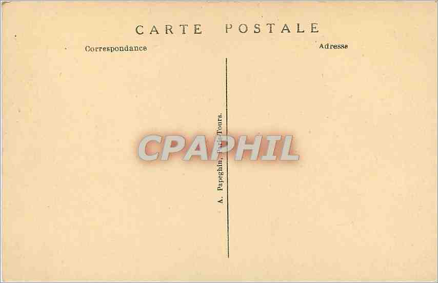 CPA Versailles Le Parc Le Bassin du Char d'Apollon  — Rückseite