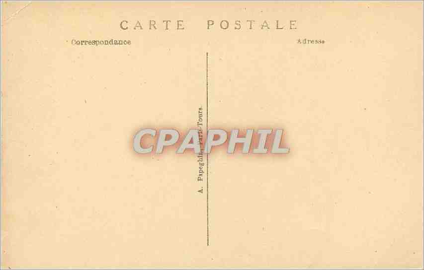 CPA Versailles Parc du Petit Trianon Le Temple de l'Amour  — Verso