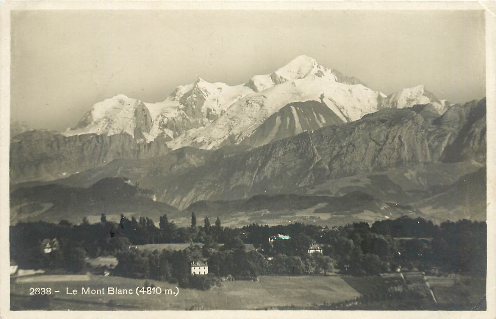 CPA Le Mont Blanc 