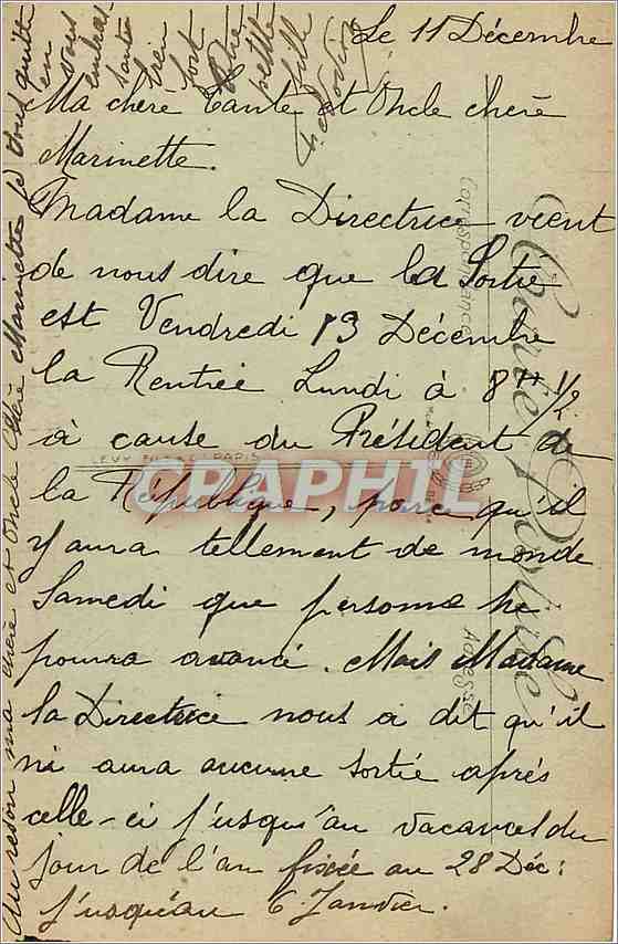 CPA Blois Le Chateau Aile Francois 1er Bibliotheque de Catherine de Medicis — Verso