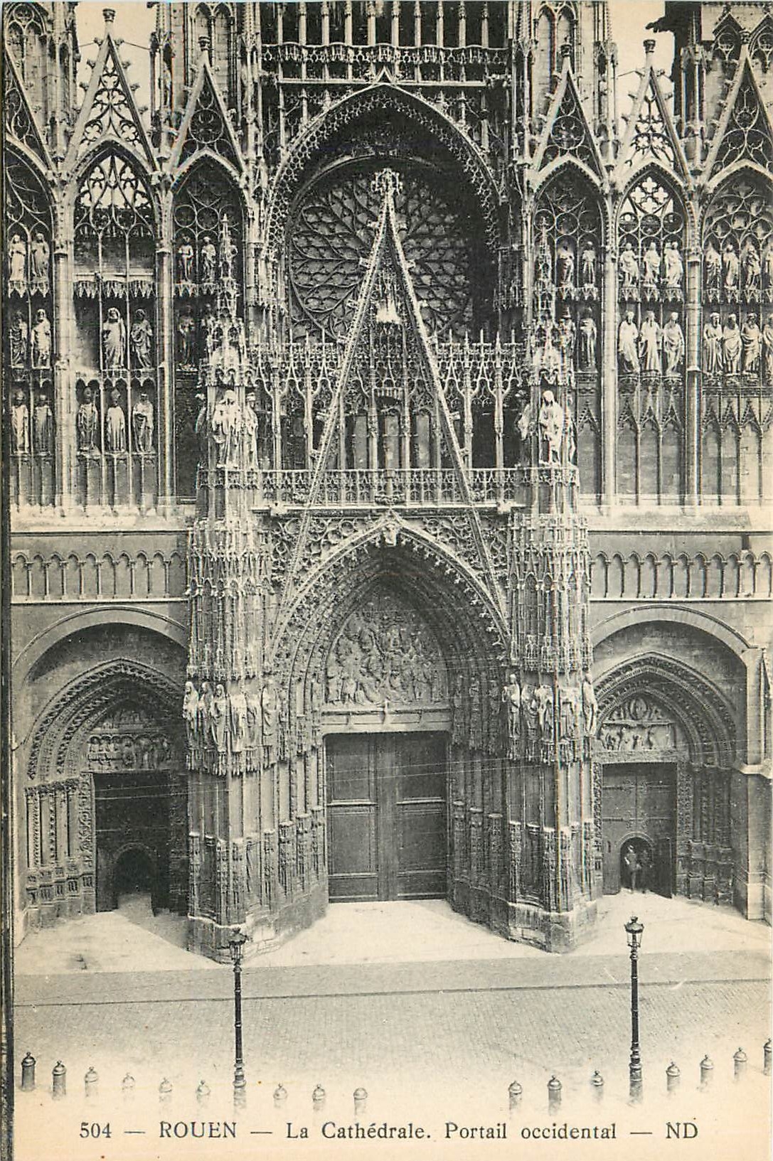 CPA Rouen La Cathedrale 