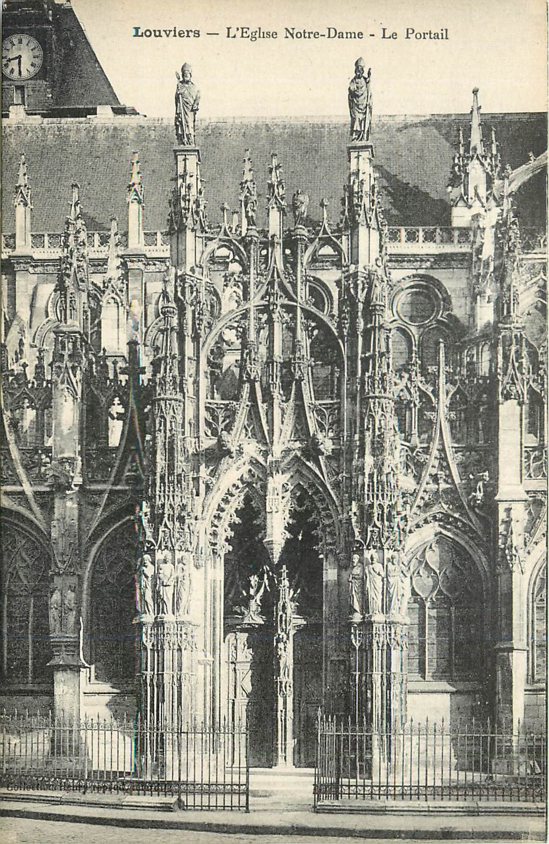 Louviers — L'Église Notre-Dame — Le Portail
