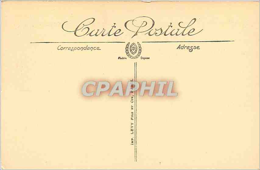CPA Quimper La Cathedrale Cote Nord  — Rückseite