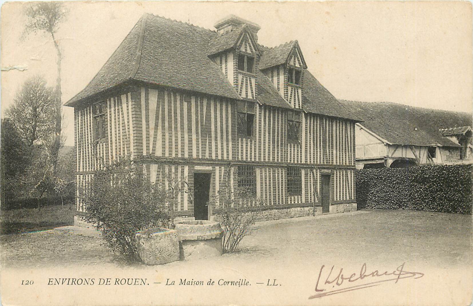 CPA Environs de Rouen La Maison de Corneille 