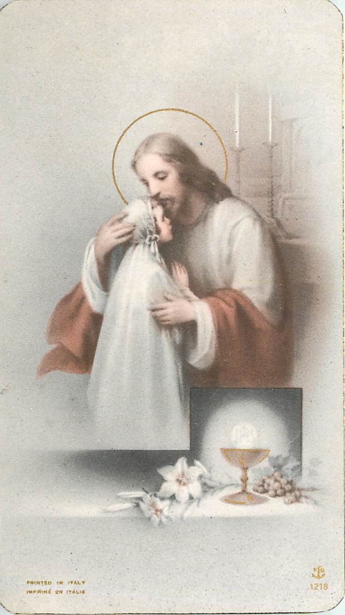 Image Souvenir de ma Premiere Communion Eglise Saint Cyprien Toulon 