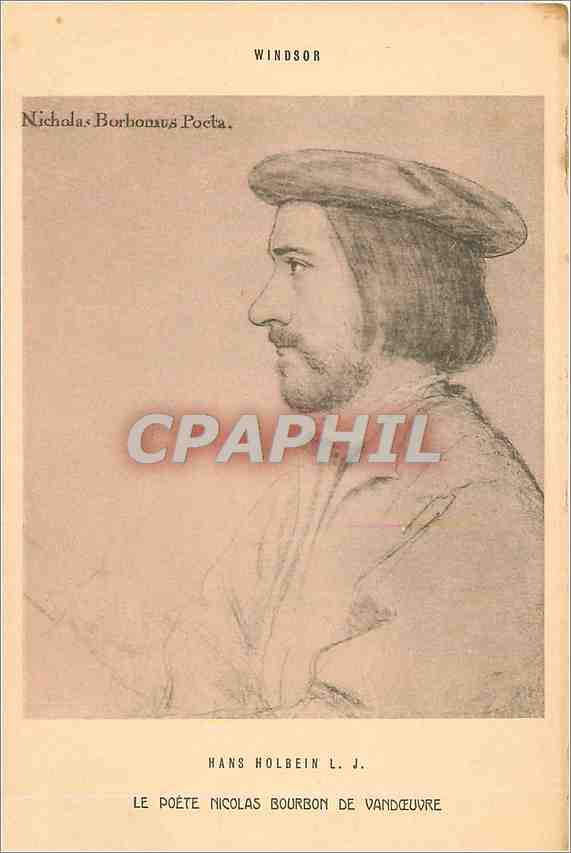 CPA Windsor Le Poete Nicolas Bourbon de Vandceuvre 