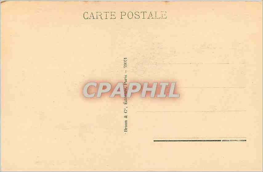 CPA Windsor Hans Holbein Jeune Homme  — Verso