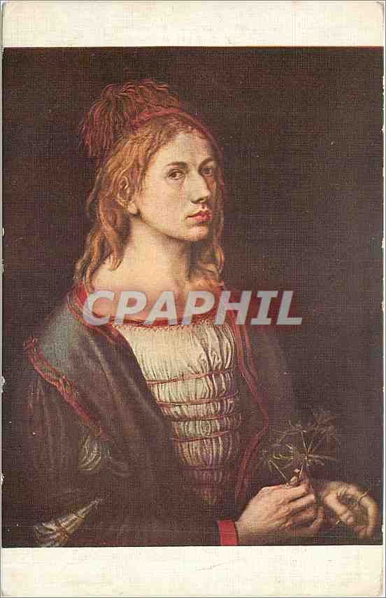 CPA Albrecht Durer Son portrait par lui meme 