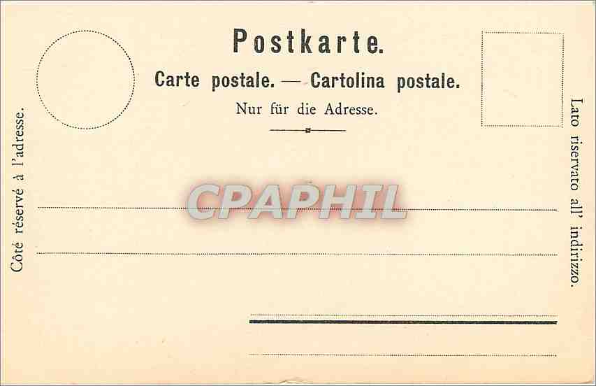 CPA H Holbein Fasade des Hauses zum Tanz  — Rückseite