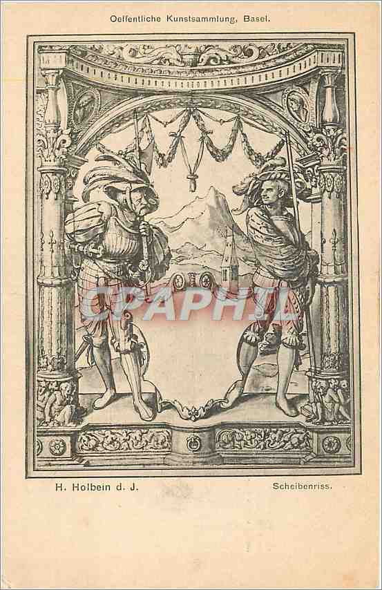 CPA Oeffentliche Kunstsammlung Basel H Holbein dJ 