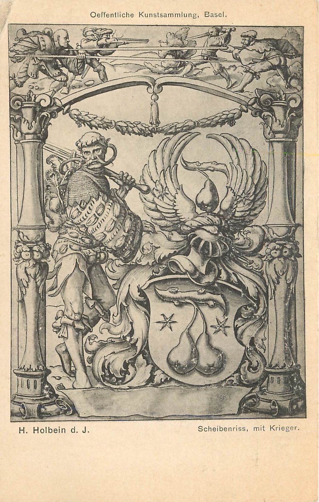 CPA Oeffentliche Kunstsammlung Basel H Holbein DJ 