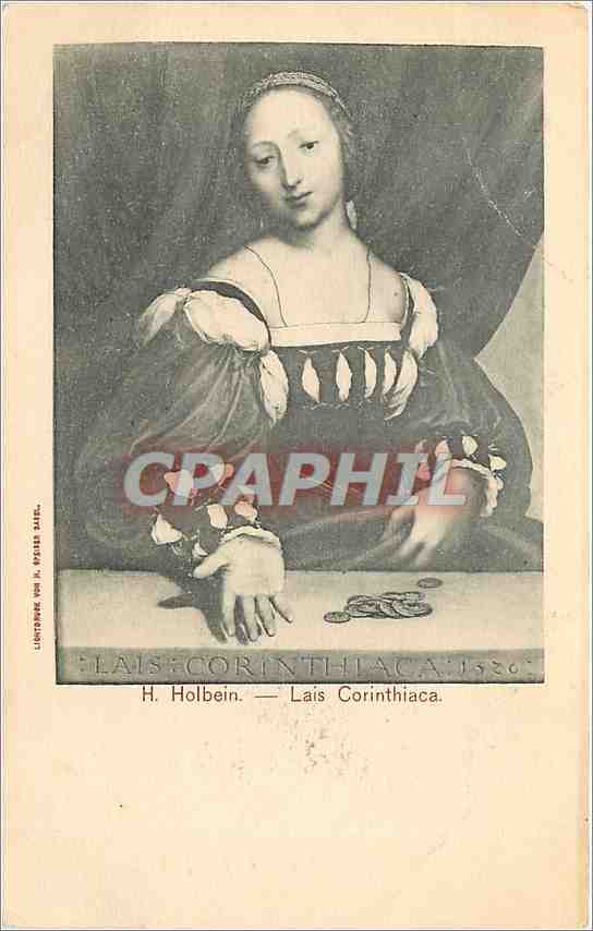 CPA H Holbein Lais Corinthiaca 
