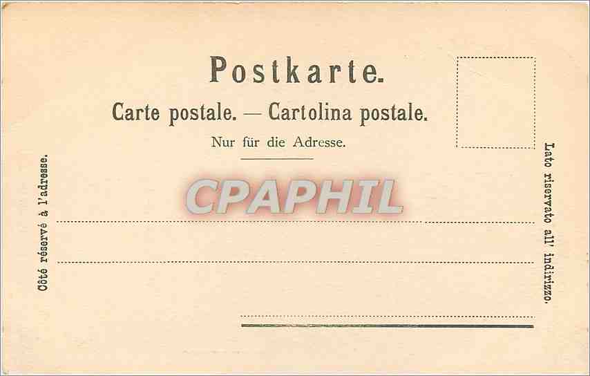 CPA H Holbein Lais Corinthiaca  — Verso
