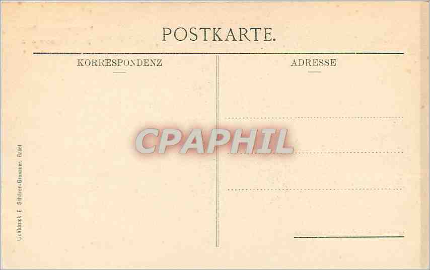 CPA Oeffentliche Kunstsammlung Basel Hans Holbein dJ Adam und Eva  — Verso